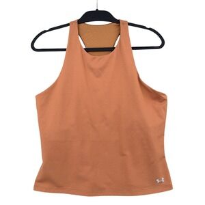 Under Armour 1379965 Racerback Tank Women XL Polyester Elastane Brown
